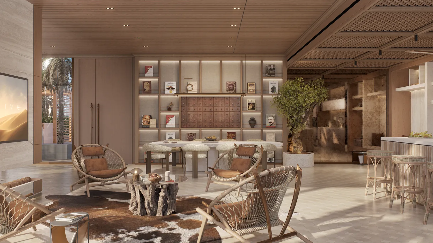 The Archive interior view 15